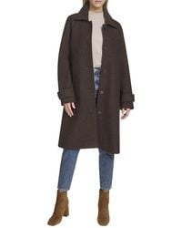 Andrew Marc - Jupiter Wool-Blend Balmacaan Coat - Lyst