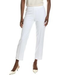 Anne Klein - Hollywood Waist Straight Ankle Pant - Lyst