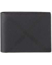 burberry mens trifold wallet