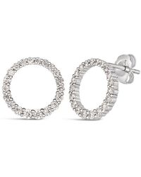 Le Vian - Le Vian Platinum 0.20 Ct. Tw. Diamond Earrings - Lyst