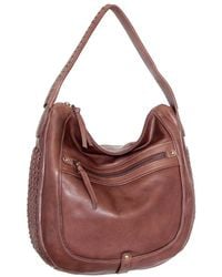 Nino Bossi - Elina Hand-Dyed Vintage Leather Hobo Bag - Lyst