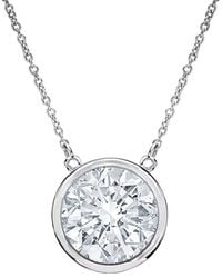 Diana M. Jewels - Fine Jewelry 14K 0.15 Ct. Tw. Diamond Necklace - Lyst