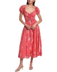 Free People - Complete Me Midi Dress - Lyst