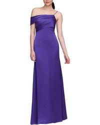 THEIA - Alaina One Shoulder Gown - Lyst