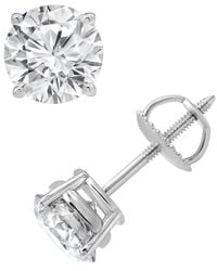 Lab Grown Diamonds - 14k 2.00 Ct. Tw. Lab Grown Diamond Studs - Lyst