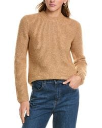 Vince - Shaker Rib Wool & Alpaca-Blend Sweater - Lyst