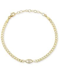 Sphera Milano - Over Evil Eye Link Bracelet - Lyst
