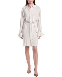 Max Mara - Eolie Silk-Blend Mini Dress - Lyst