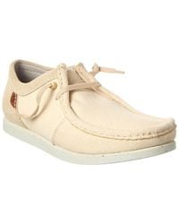 Clarks - Shacrelite Moc Textile & Leather Loafer - Lyst