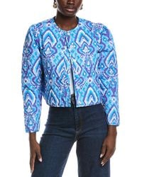 Sail To Sable - Quilted Print Jacket - Lyst