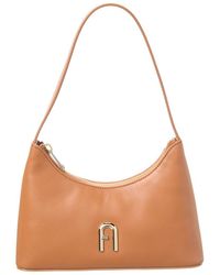 Furla - Diamante Mini Leather Shoulder Bag - Lyst