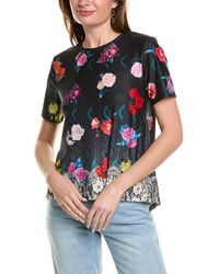 Johnny Was - Rose Crossback T-shirt - Lyst