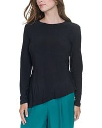 Halston - Jersey Top - Lyst