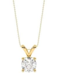 Diamond Select Cuts - 14K 1.00 Ct. Tw. Diamond Pendant Necklace - Lyst