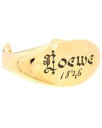 Loewe - Signet Cuff - Lyst