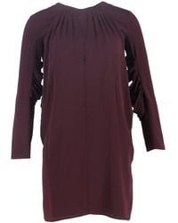 Miu Miu - Pleated Mini Dress, Size Eu (Authentic Pre-Loved) - Lyst