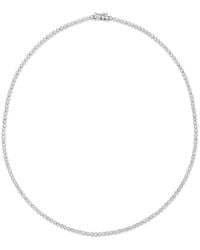 Sabrina Designs - 14K 3.15 Ct. Tw. Diamond Tennis Necklace - Lyst