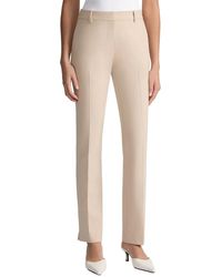 Lafayette 148 New York - Plus Manhattan Slim Cigarette Ankle Wool-Blend Pant - Lyst