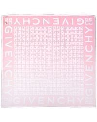 Givenchy - 4G Small Square Silk Scarf - Lyst