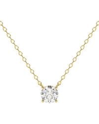 Diamond Select Cuts - 14K 0.75 Ct. Tw. Diamond Pendant Necklace - Lyst