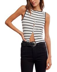 Free People - Tilly Striped Top - Lyst