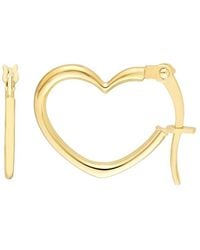 HAWLEY ST - 14K Hoop Earrings - Lyst