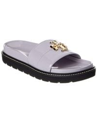 Tory Burch - Everly Leather Sandal - Lyst