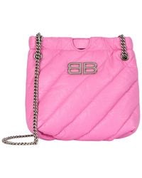 Balenciaga - Xs Quilted Crush Leather Tote - Lyst