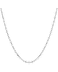 Lab Grown Diamonds - 14K 11.00 Ct. Tw. Lab-Grown Diamond Tennis Necklace - Lyst