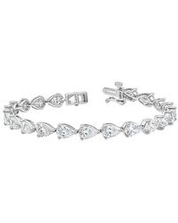 Lab Grown Diamonds - 14K 11.10 Ct. Tw. Lab-Grown Diamond Fashion Bracelet - Lyst