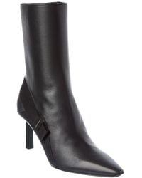 Ferragamo - Virgilia Leather Bootie - Lyst