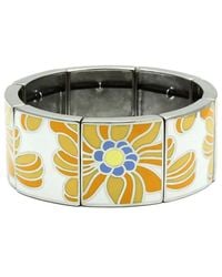 Alamode Jewelry - Stainless Steel Bracelet - Lyst