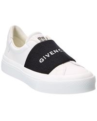 Givenchy City Sport Leather Trainer - White