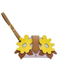 Fendi - Best Friends Forever Leather Card Case - Lyst