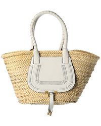 chloe marcie straw bolsa