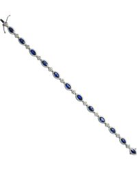 Gregg Ruth - 18K.00 Ct. Tw. Diamond & Sapphire Bracelet - Lyst