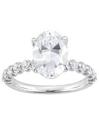 Lab Grown Diamonds - 14K 3.00 Ct. Tw. Lab-Grown Diamond Solitaire Engagement Ring - Lyst