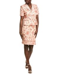Nanette Lepore - 2Pc Linen-Blend Shirt & Skirt Set - Lyst