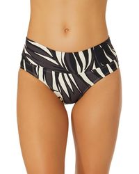 Anne Cole - Soft Band Midrise Bottom - Lyst