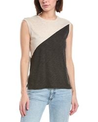 ATM - Slub Jersey Sleeveless T-Shirt - Lyst