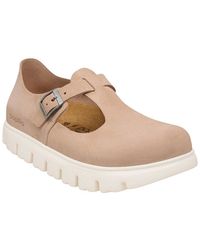 Birkenstock - Paris Chunky Suede Sandal - Lyst