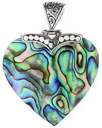 Samuel B. - Silver Abalone Shell Heart Pendant - Lyst