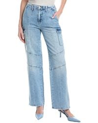 L'Agence - Brooklyn High-Rise Brewer Utility Wide Leg Jean - Lyst