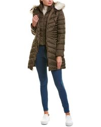 Laundry by Shelli Segal Puffer Coat - Brown