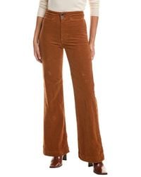 ASKK NY - Brighton Corduroy Caramel Wide Leg Jean - Lyst
