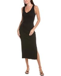 Michael Stars - Lilo V-Neck Midi Dress - Lyst