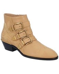 Chloé - Leather Susanna Short Boot, Never Worn (Authentic Pre-Loved) - Lyst