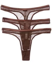 Cosabella - 3Pk Soire Confidence Classic Thong - Lyst