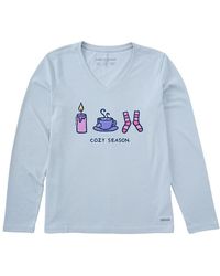 Life Is Good. - Long Sleeve Crusher T-Shirt - Lyst