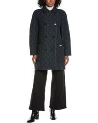 Burberry - Diamond Quilted Coat - Lyst